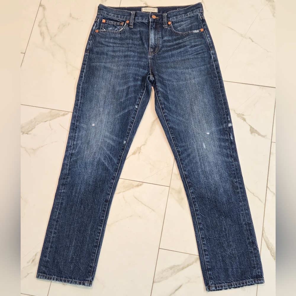 Madewell Indigo Straight Leg Crop Jeans Women’s Size 26